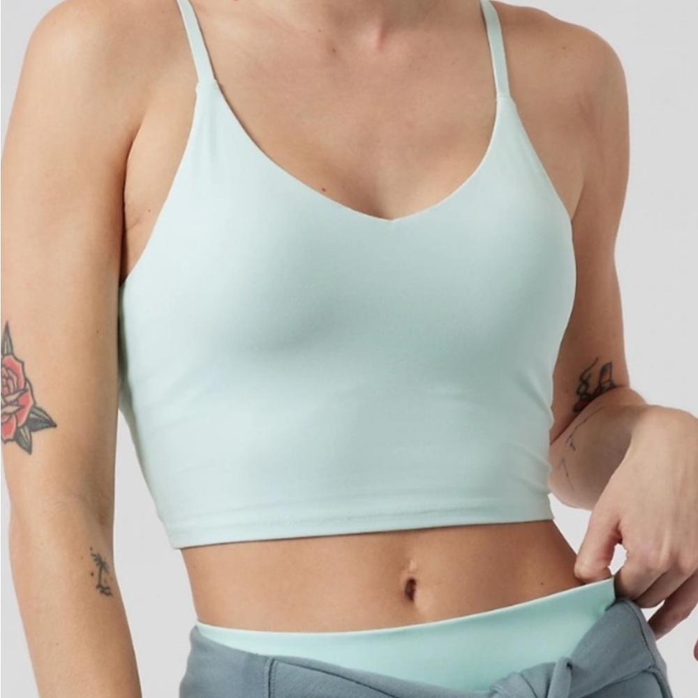 NWT Athleta Elation V-Neck Crop A-C, Small